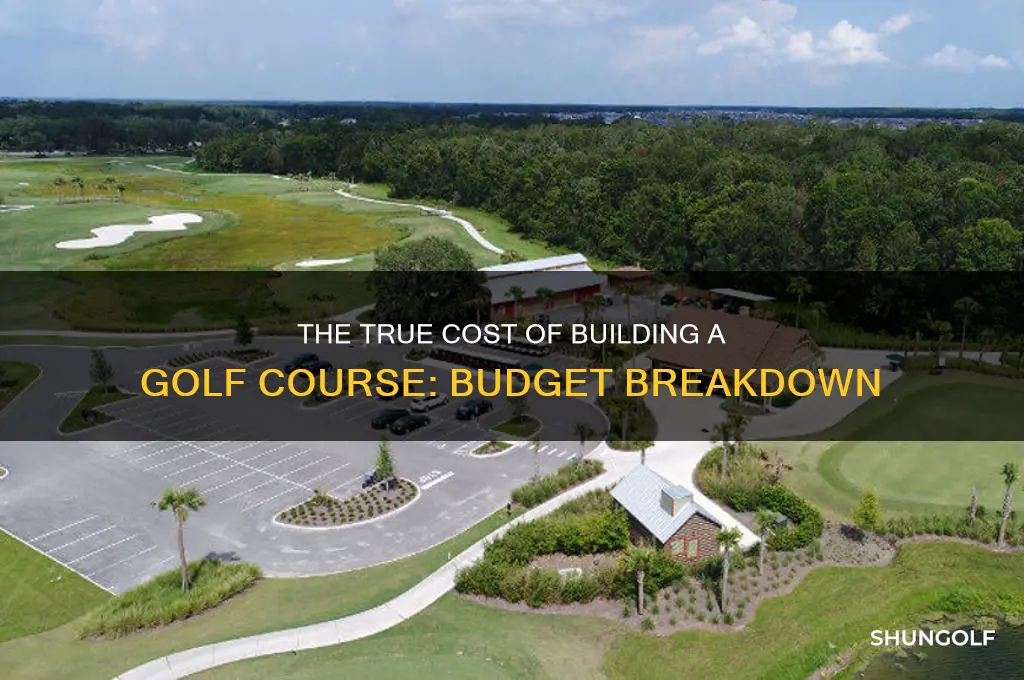 what does it cost to build a golf course