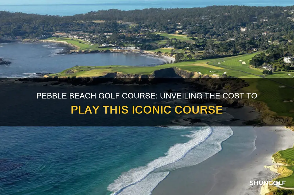 what does it cost to play pebble beach golf course