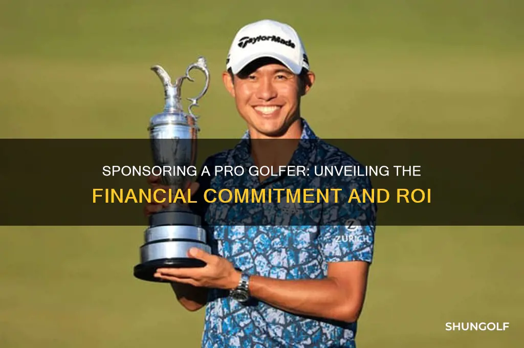 what does it cost to sponsor a pro golfer