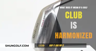 Understanding Harmonized Golf Clubs: What It Means for Your Game