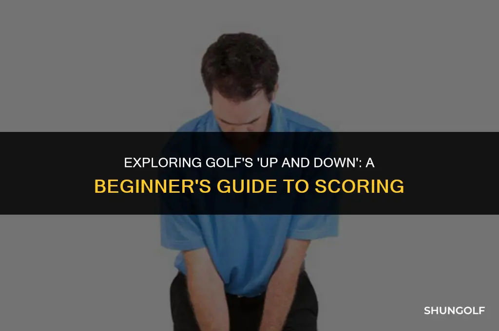 what does it mean in golf up and down