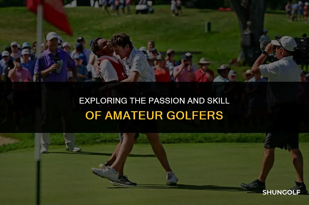 what does it mean to be an amateur golfer