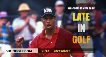 Understanding the Impact of Tardiness in the Game of Golf
