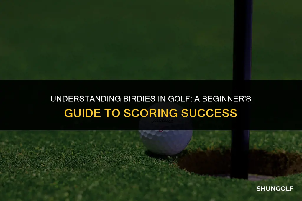 what does it mean to birdie in golf
