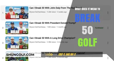 Decoding the Golf Milestone: What Does it Mean to Break 50?