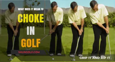 Understanding the Golf Choke: Causes, Effects, and Solutions
