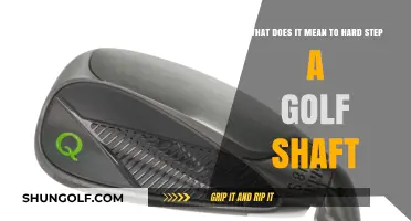 Understanding the Impact of Hard Stepping on Golf Shaft Performance