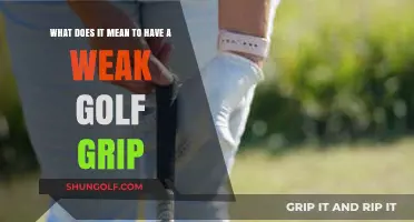 Understanding the Impact of a Weak Golf Grip on Your Game