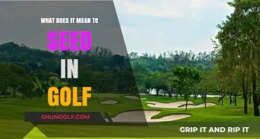 Understanding the Art of Seeding in Golf: A Beginner's Guide