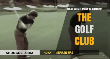 Mastering the Shallow Golf Swing: Technique, Benefits, and Common Mistakes