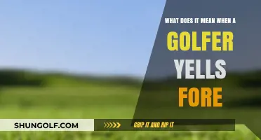 Understanding the Warning Cry: When Golfers Yell 'Fore