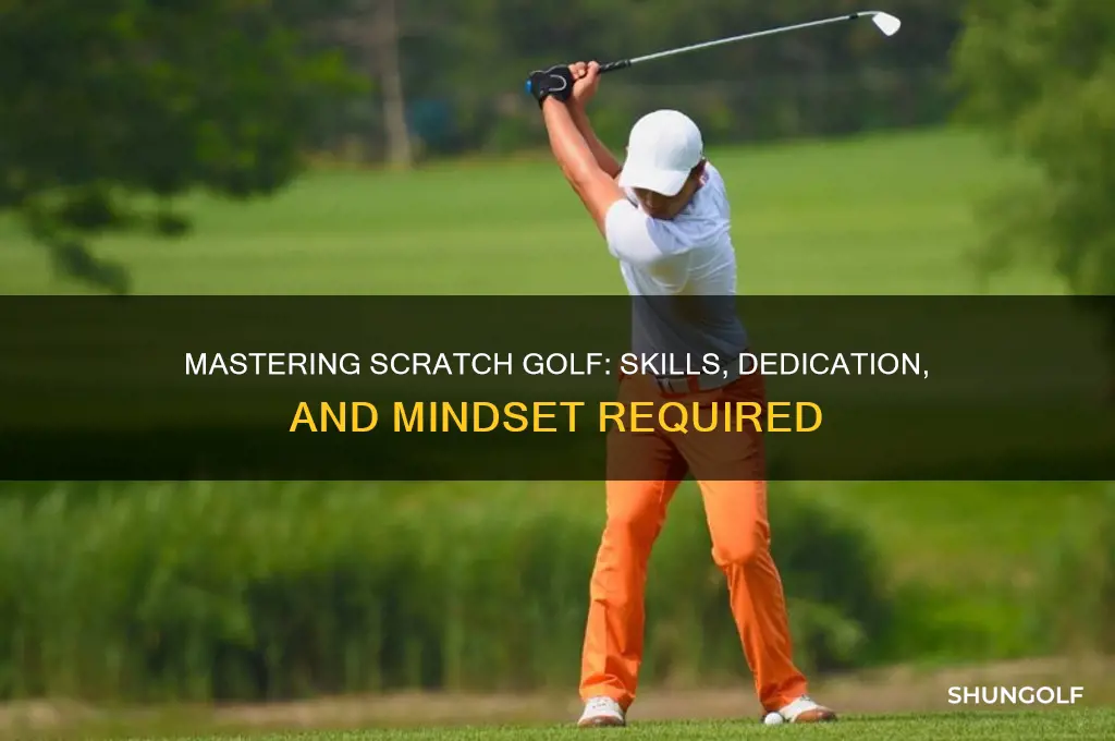 what does it take to be a scratch golfer