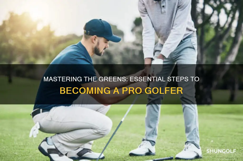 what does it take to become a pro golfer