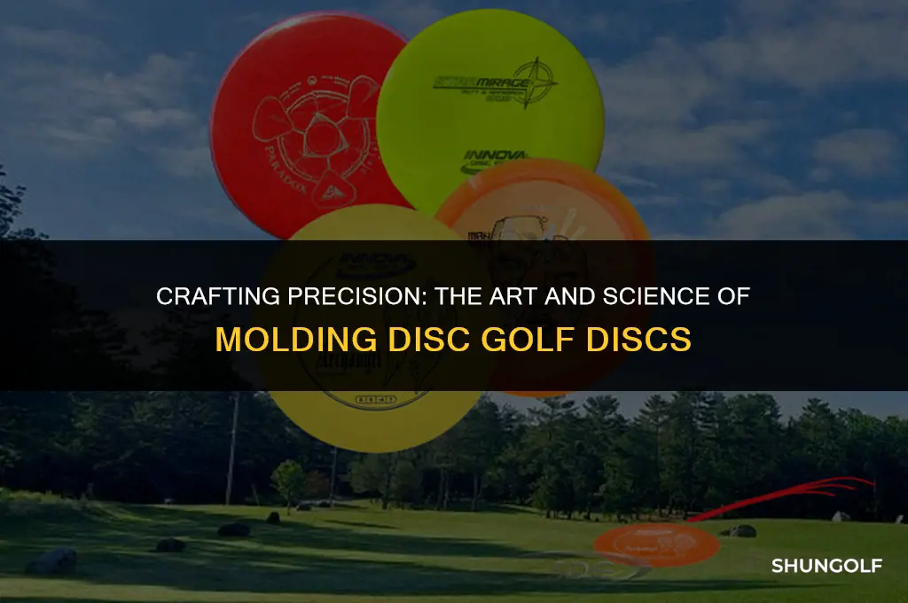 what does it take to mold disc golf discs