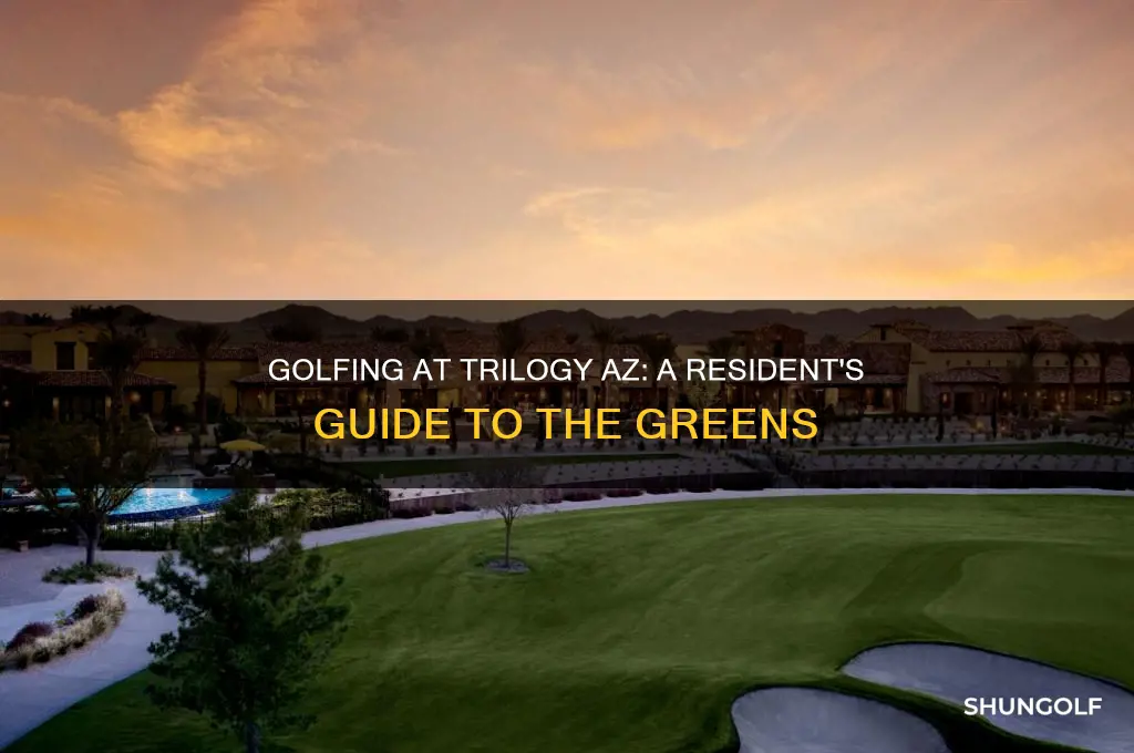 what does it to golf at trilogy az for residents