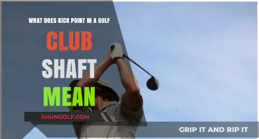 Understanding Kick Point: How It Impacts Your Golf Club Shaft Performance