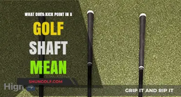 Understanding Golf Shaft Kick Point: A Beginner's Guide