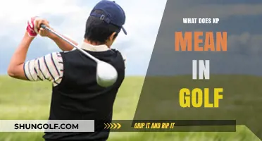 Unveiling the Mystery: What Does KP Mean in Golf?