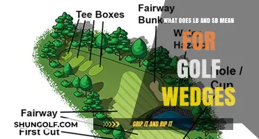 Decoding Golf Wedge Terminology: Understanding LB and SB