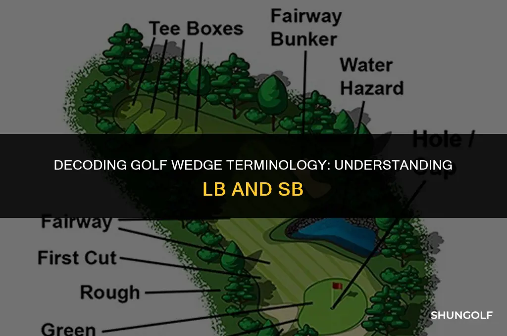 what does lb and sb mean for golf wedges