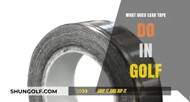 How Lead Tape Enhances Golf Club Performance and Swing Control