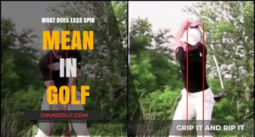 Mastering the Golf Swing: Understanding the Impact of Less Spin
