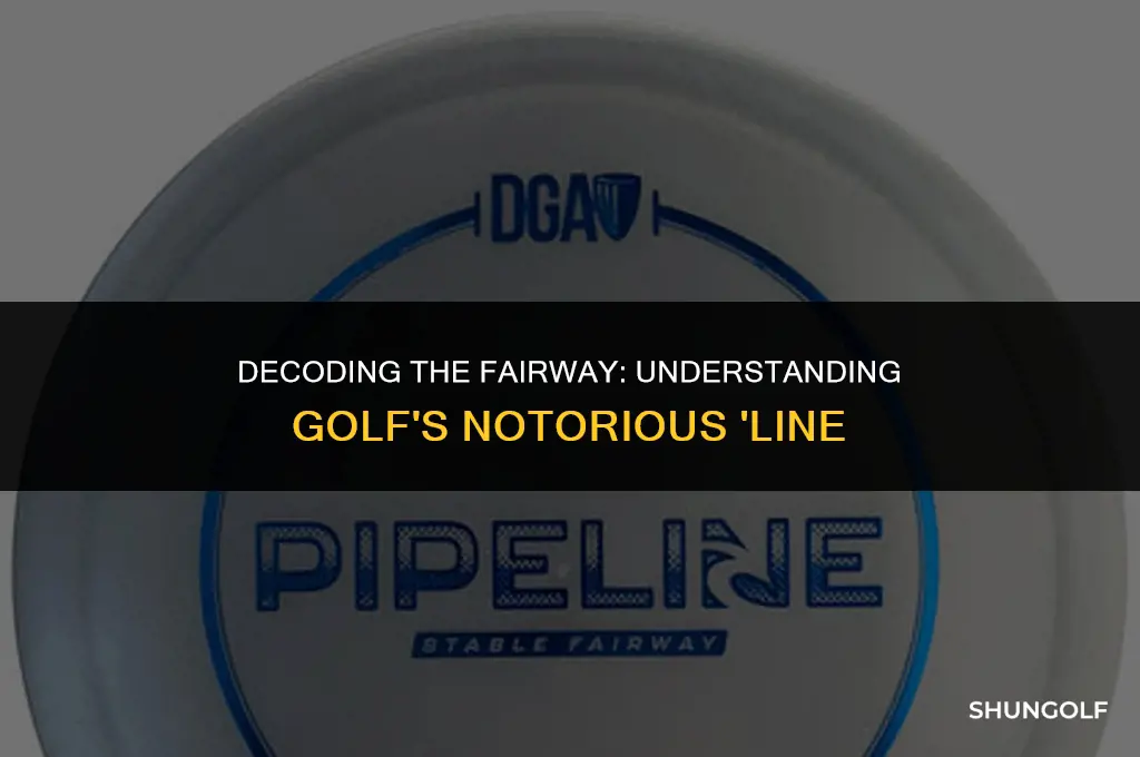what does line mean in golf