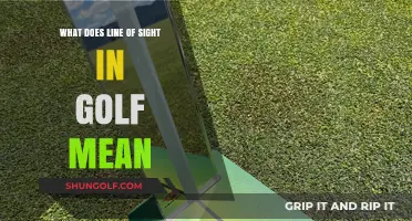Mastering the Fairway: Understanding Line of Sight in Golf