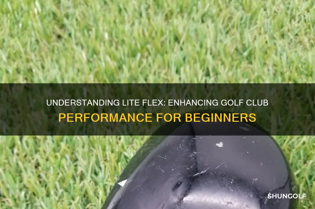 what does lite flex mean in golf clubs