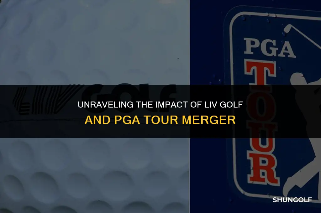 what does liv golf and pga merger mean