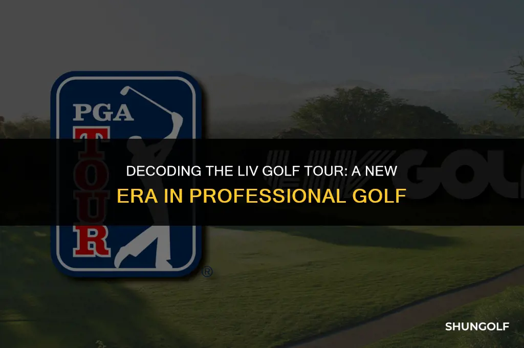what does liv golf tour mean