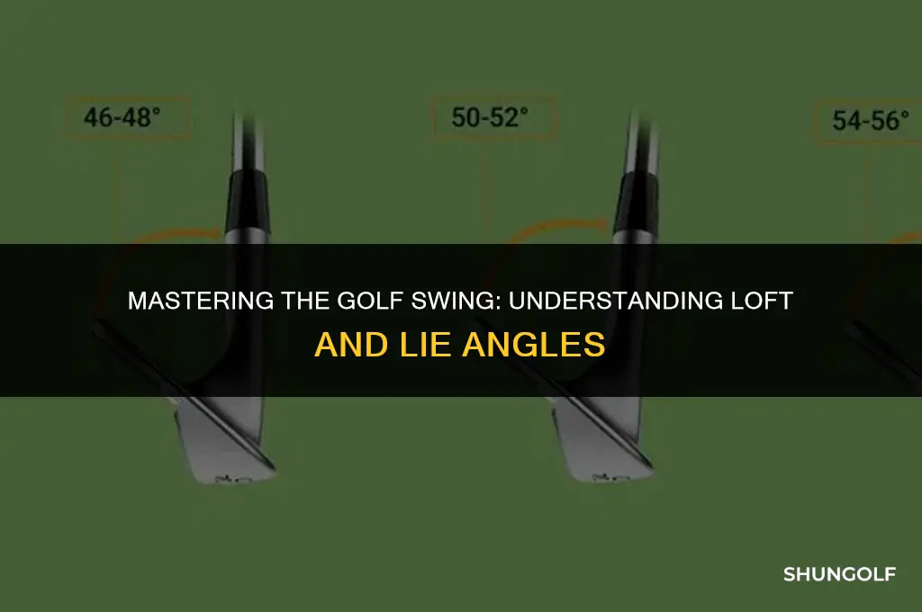 what does loft and lie mean in golf