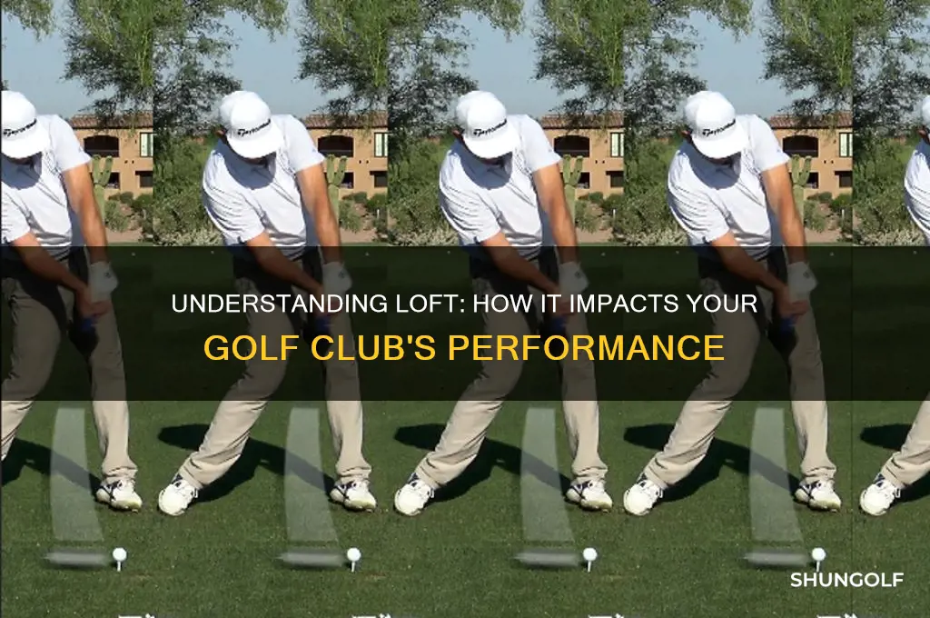 what does loft do on a golf club