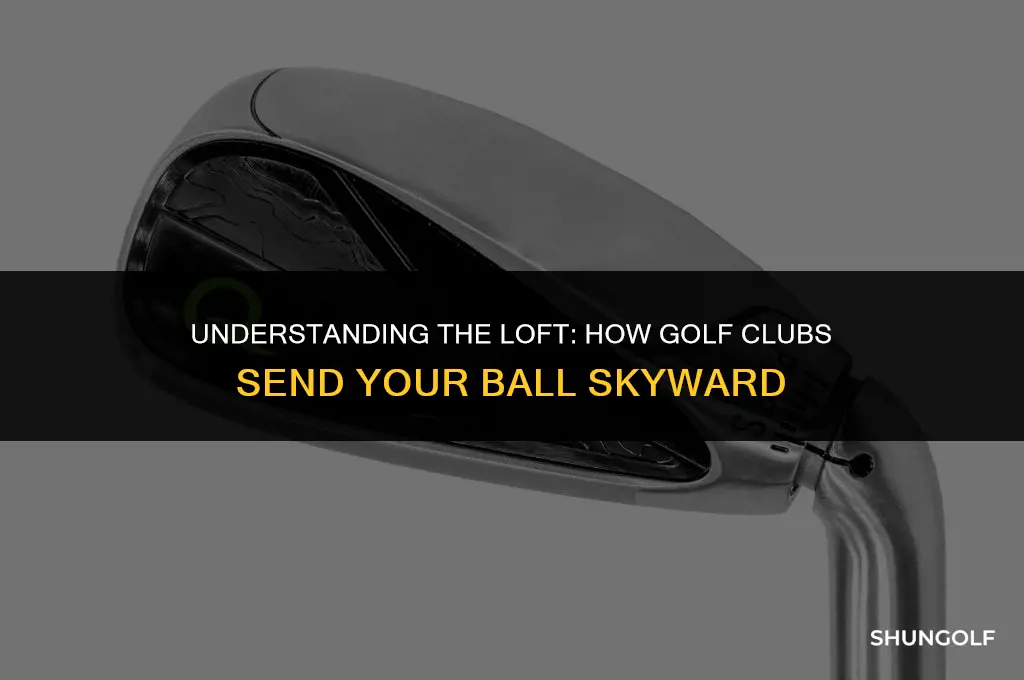 what does loft up mean in golf