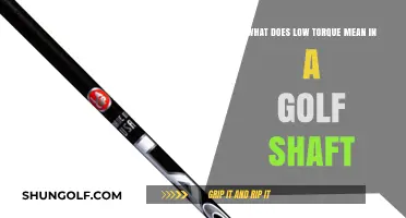 Understanding Low Torque in Golf Shafts: A Beginner's Guide