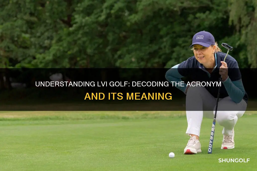 what does lvi golf stand for
