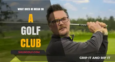 Understanding the 'M' Mark on Golf Clubs: A Comprehensive Guide