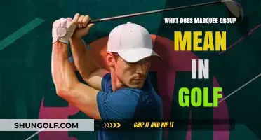 Understanding the Marquee Group Concept in Professional Golf