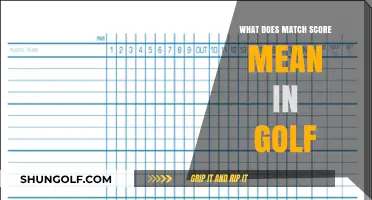 Decoding Golf Scores: Understanding the Meaning of Match Play Results