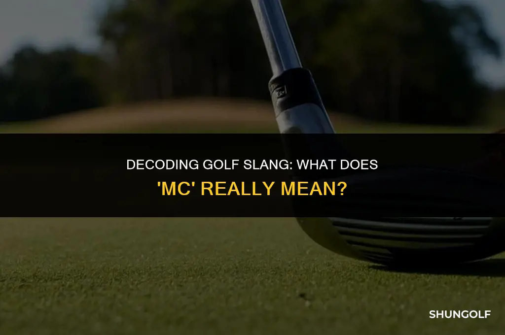 what does mc mean golf