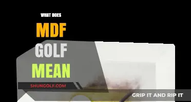 Unveiling the Mystery: What Does MDF Golf Really Mean?