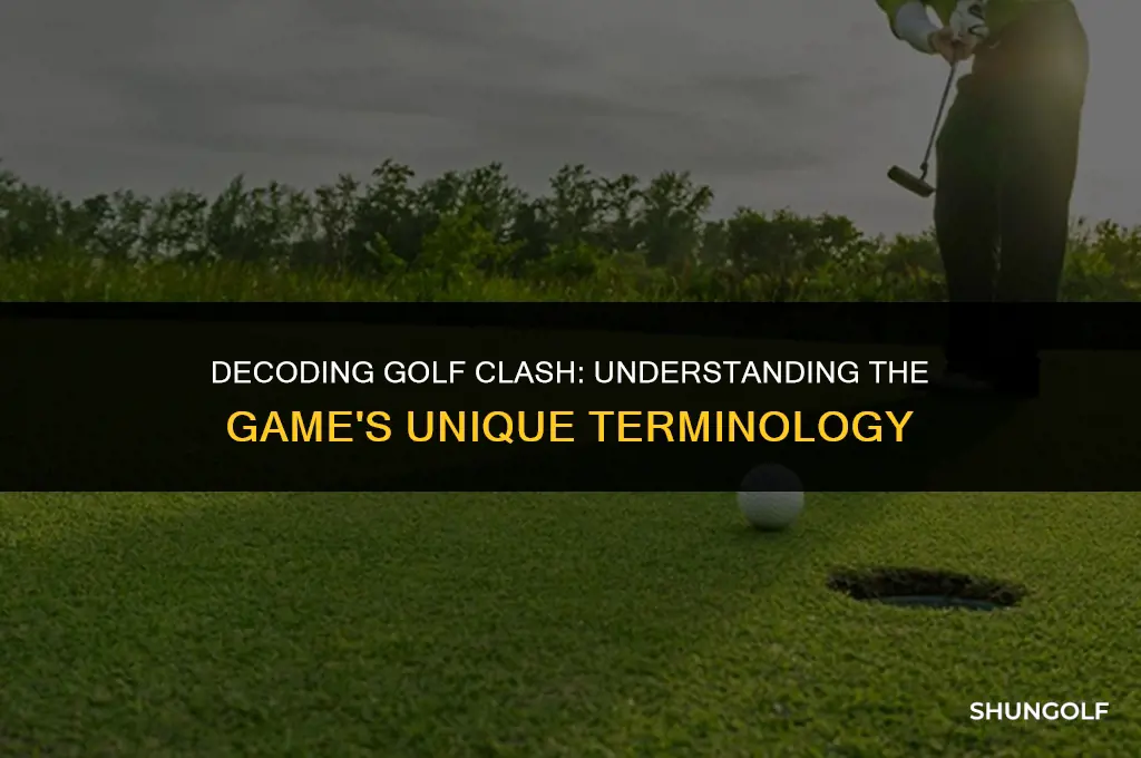 what does mean in golf clash