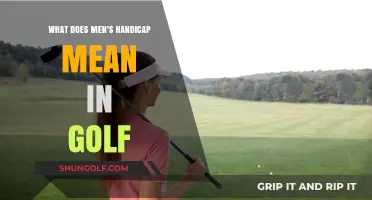 Understanding Men's Handicap in Golf: A Beginner's Guide