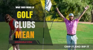 Understanding Men's LH Golf Clubs: A Beginner's Guide to Left-Handed Gear