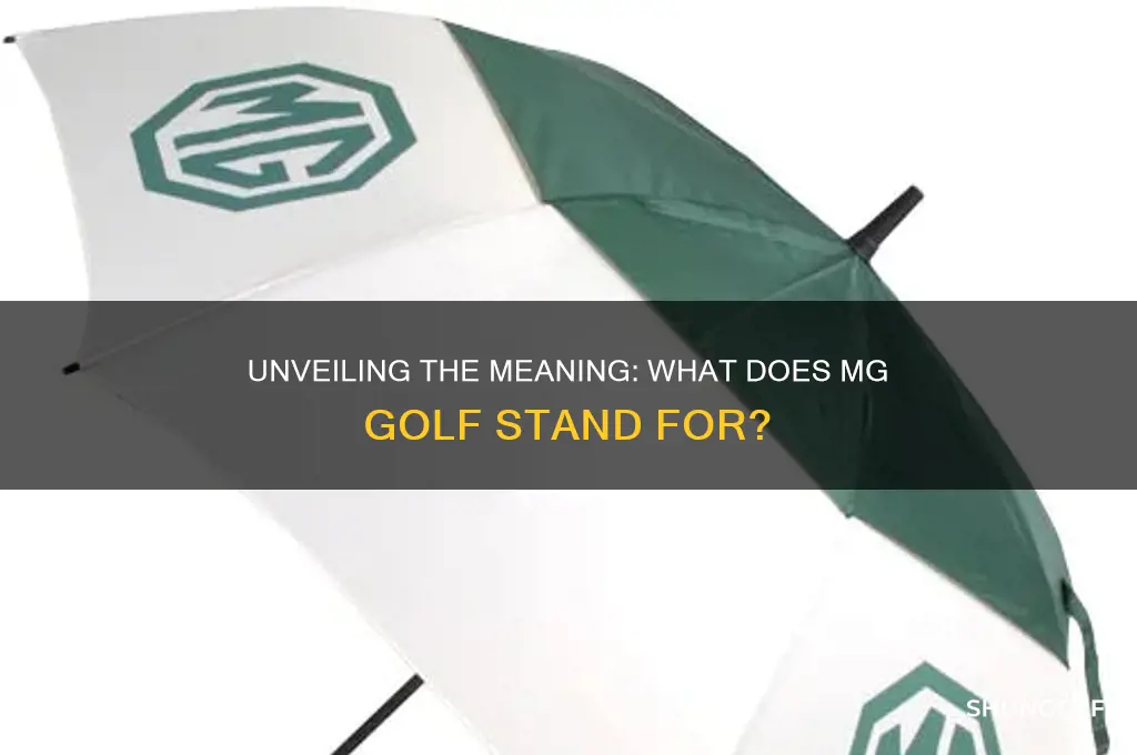 what does mg golf stand for
