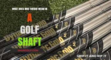 Understanding Mid Torque Golf Shafts: A Beginner's Guide