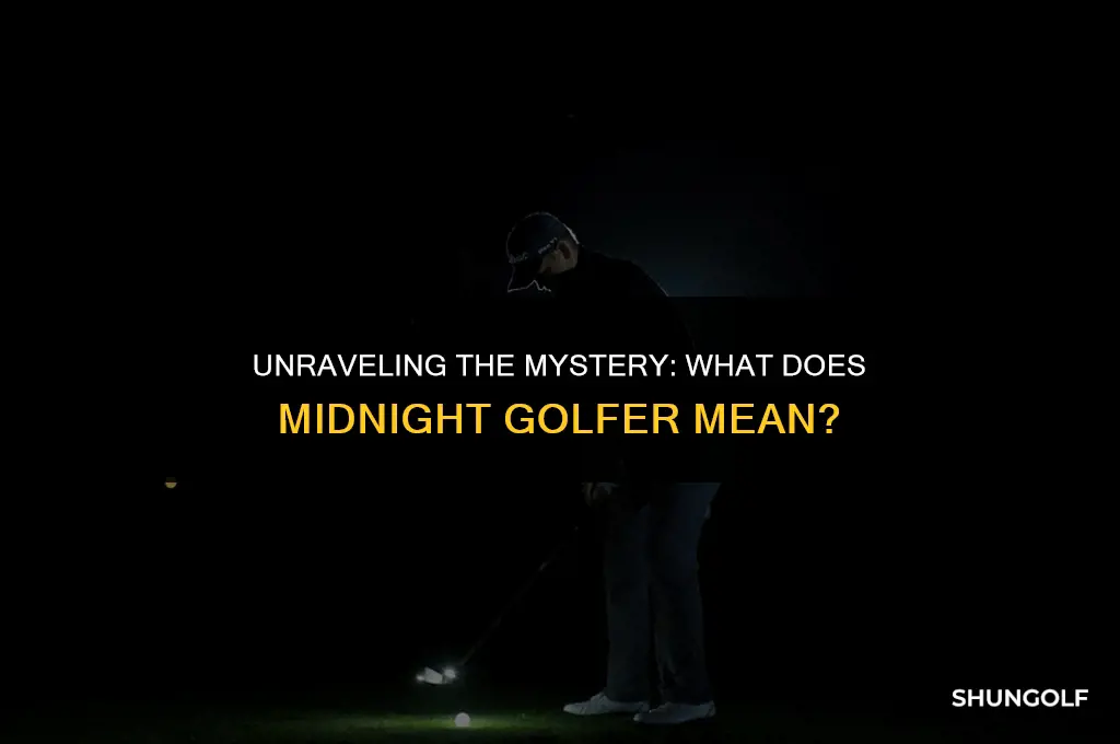 what does midnight golfer mean