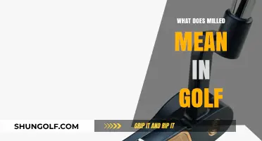 Decoding the Golf Term 'Milled': A Comprehensive Guide