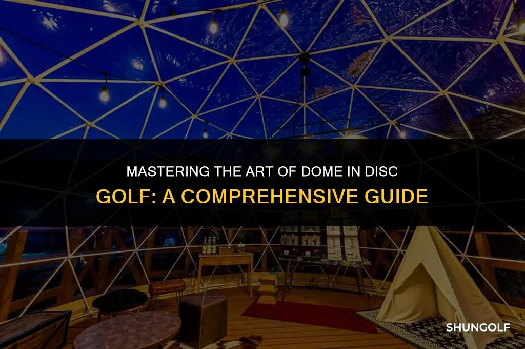 what does more dome do in a disc golf