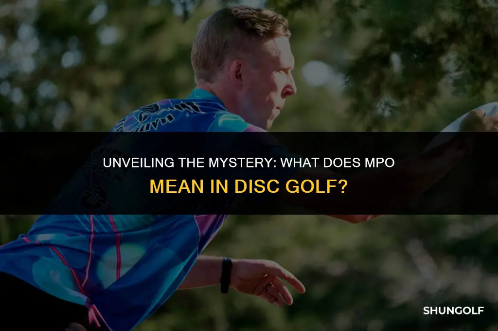 what does mpo mean in disc golf